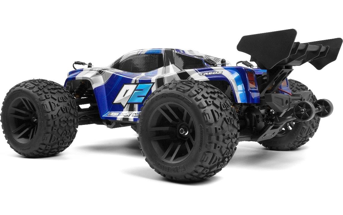Stadium Truck Quantum2 XT Blau, 1:10<br>Off-Road RC Modell mit Brushless Allradantrieb