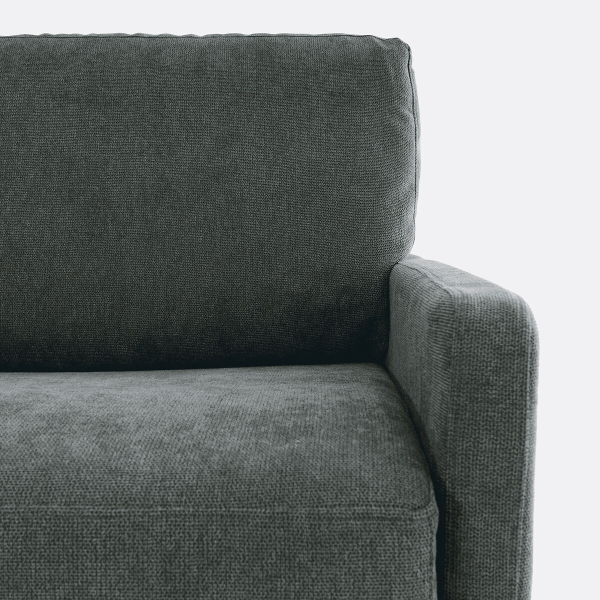 LA REDOUTE INTERIORS<br>Sofá-cama, tecido texturizado, espuma Marta