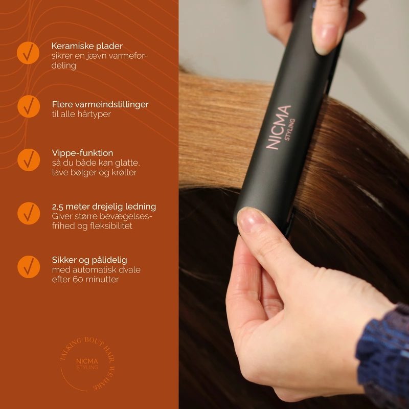 NICMA Styling Hair Straightener