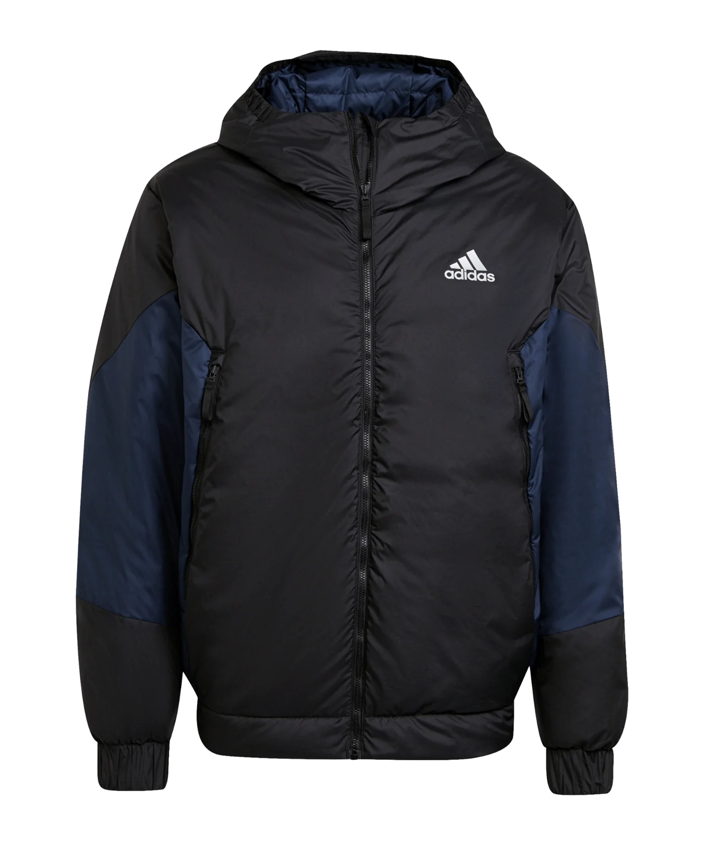 adidas 11.11 Daunenjacke Schwarz Blau