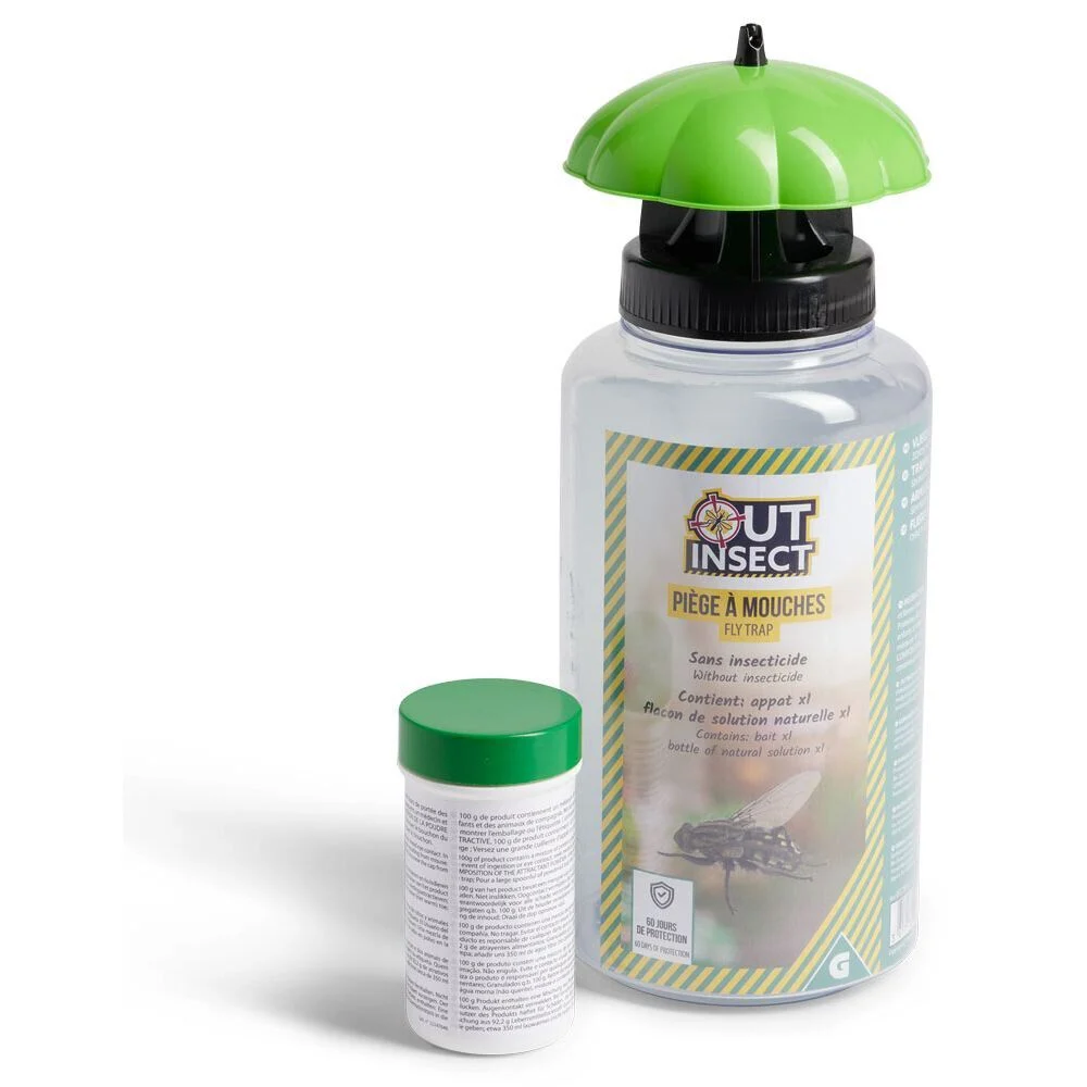 Piège à mouches sans insecticide Ø10xH25cm