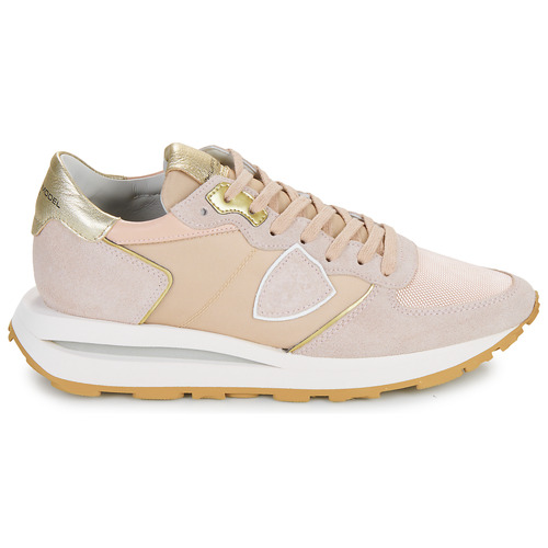 Philippe Model - TROPEZ HAUTE LOW WOMAN Beige / Rosa / Oro