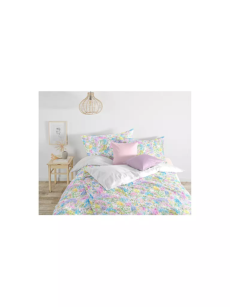 FLEURESSE Satin Bettwäsche BED ART 70x90cm/140x200cm Bunt bunt