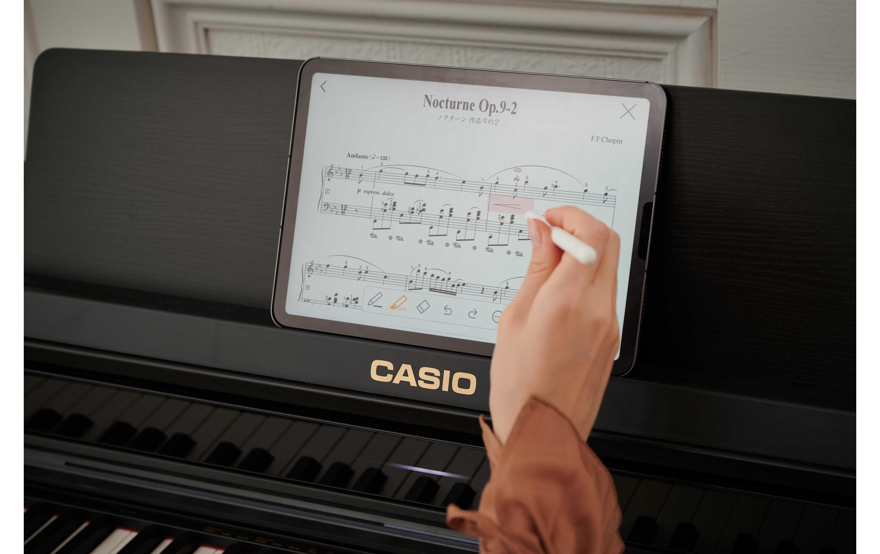 E-Piano CELVIANO AP-550 Schwarz<br>E-Piano mit Hammer Action Keyboard