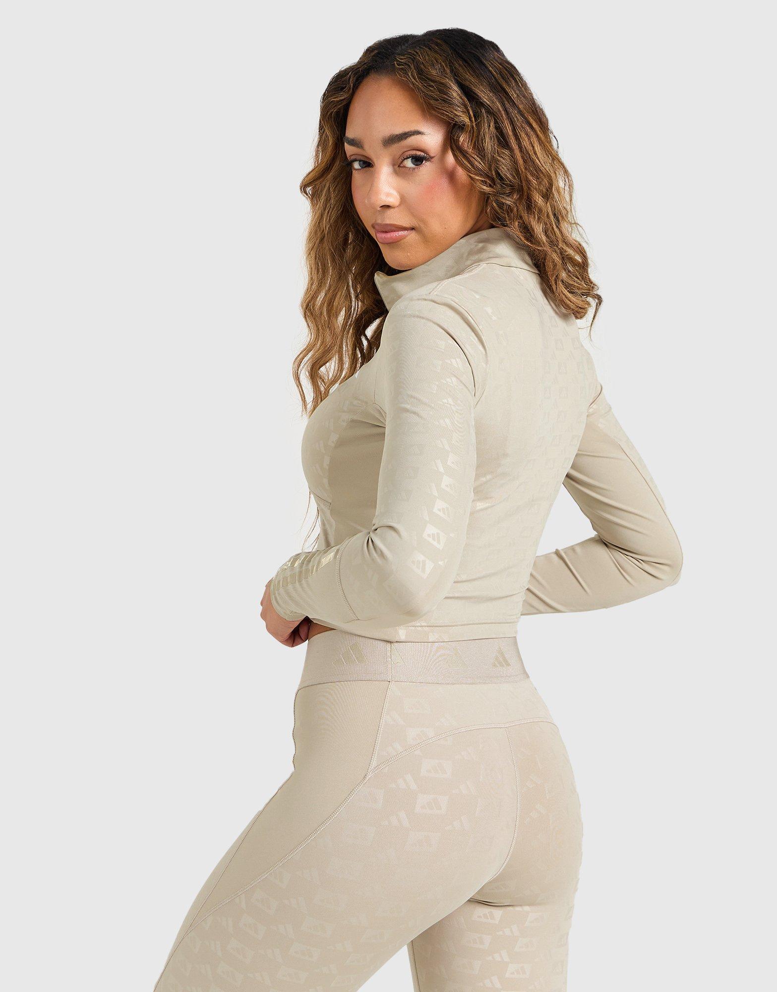 adidas Crop Zippé Hyperglam Femme