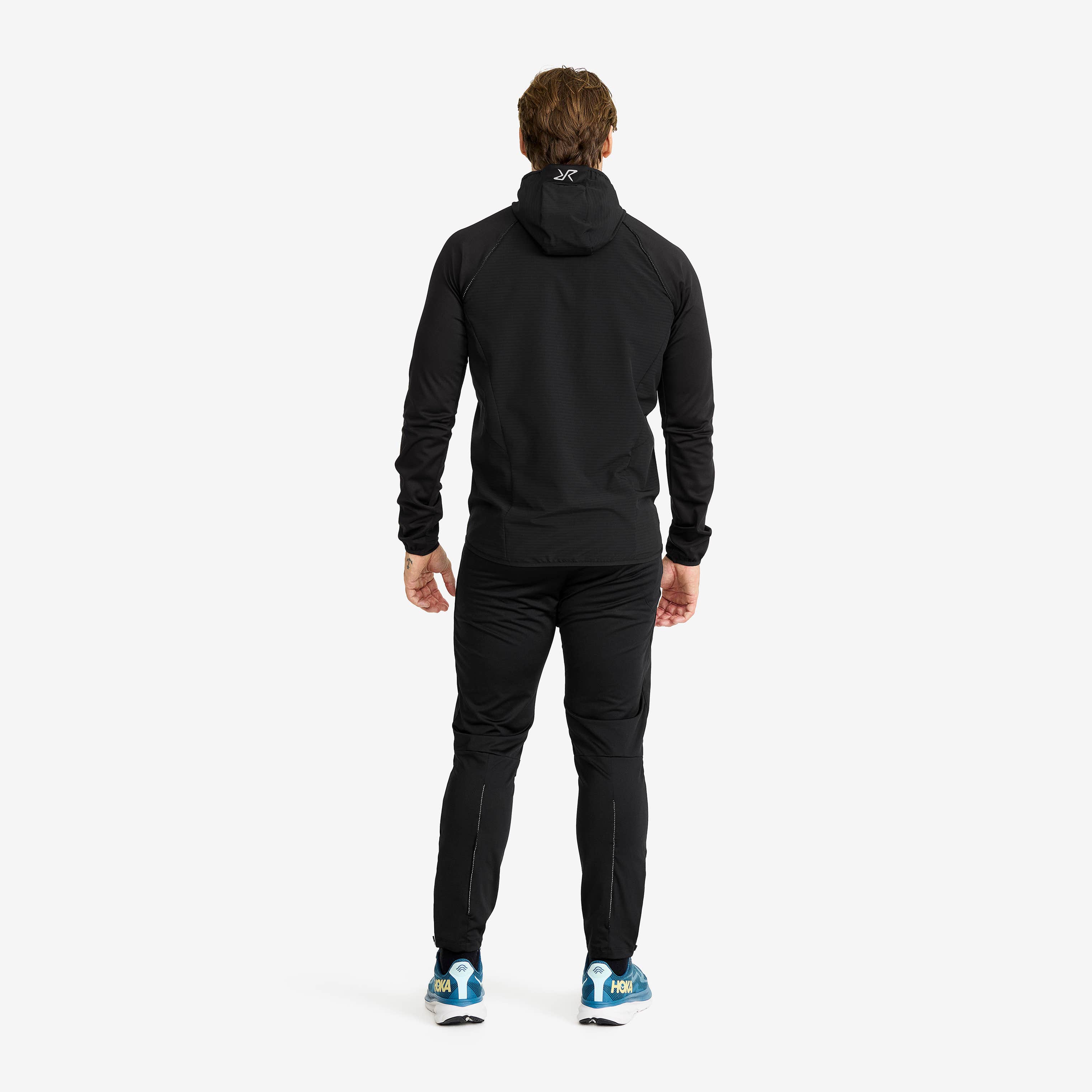 Pace Hooded Wind Jacket Herre Black