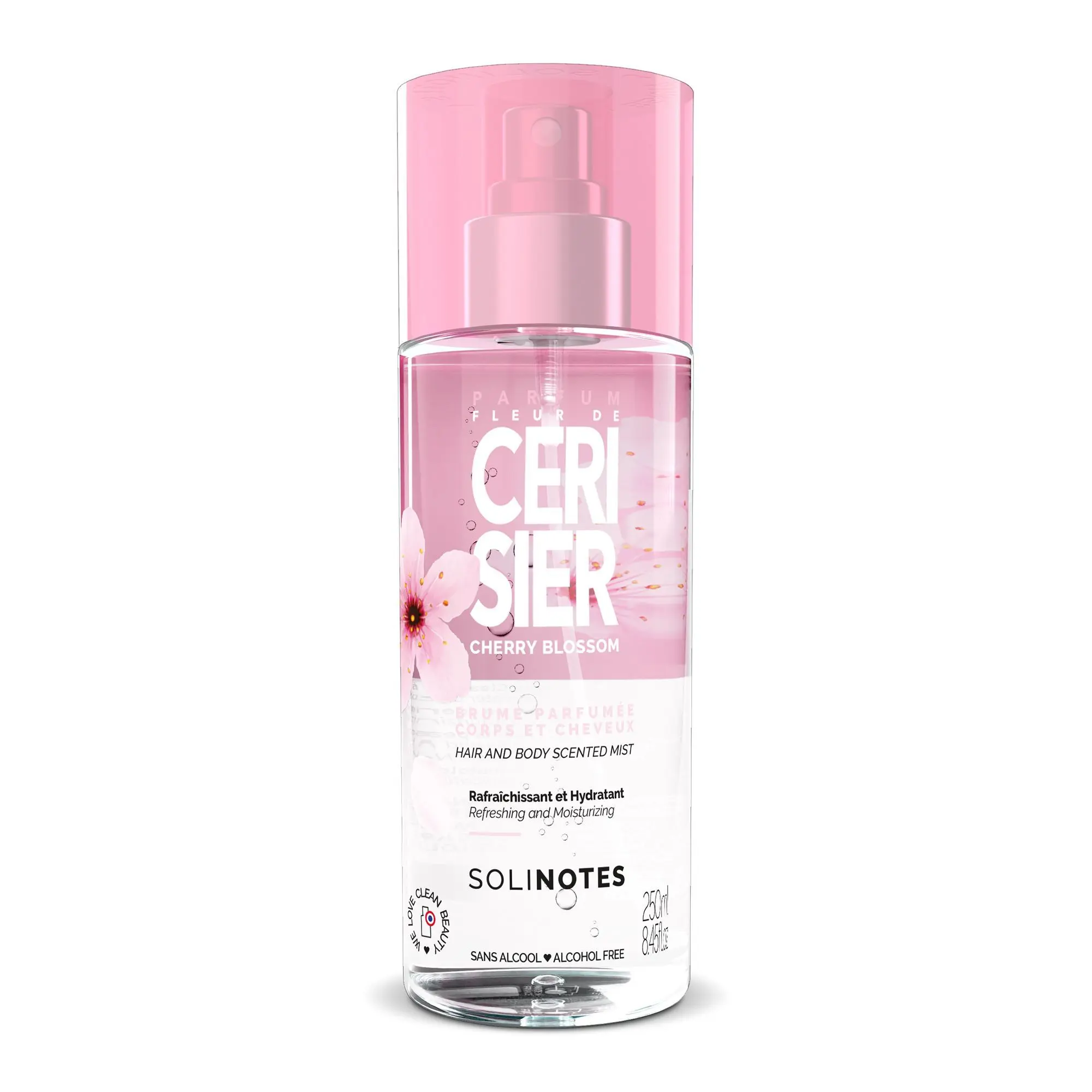 Solinotes - Fleur de Cerisier Brume Parfumée 250ml Eau de Parfum Vaporisateur 250ml - Nouveautés