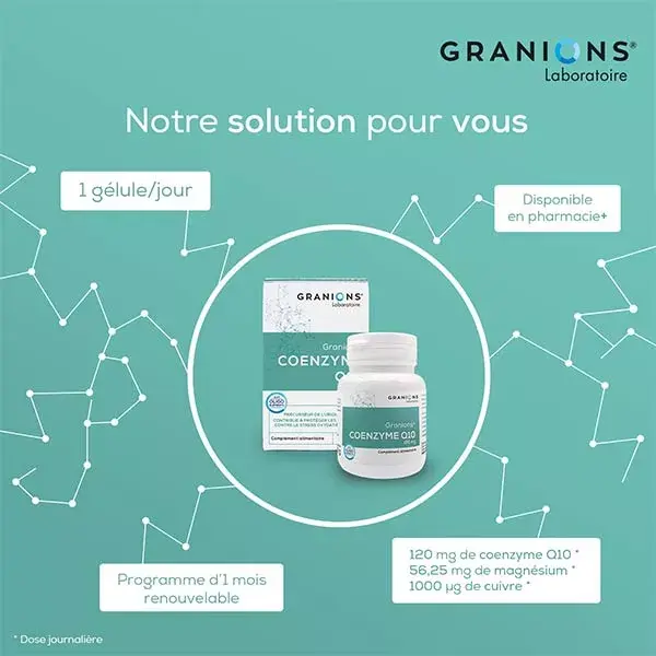 Granions Coenzima Q10 120mg 30 cápsulas