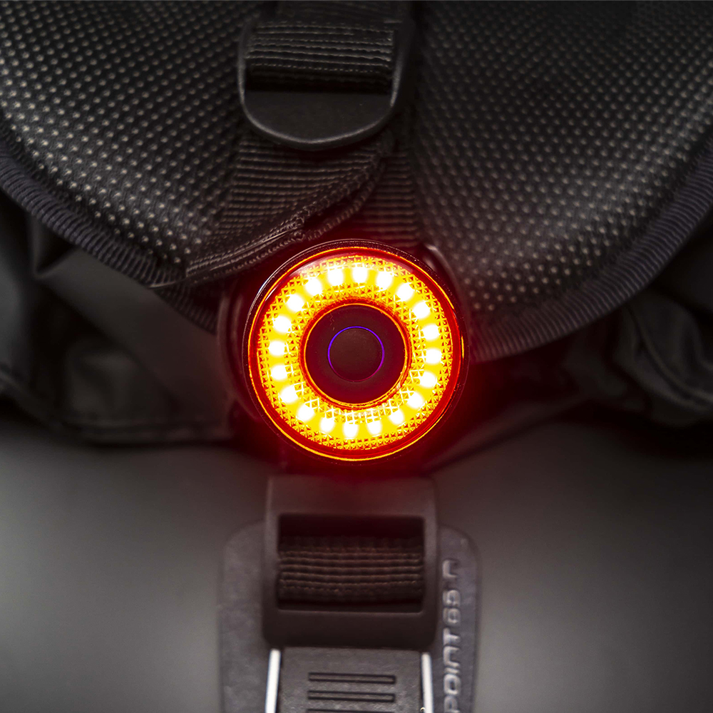 Point 65° N - Sac à dos Boblbee GTX Lelux 25L + feu de frein Toadeye Noir Mat