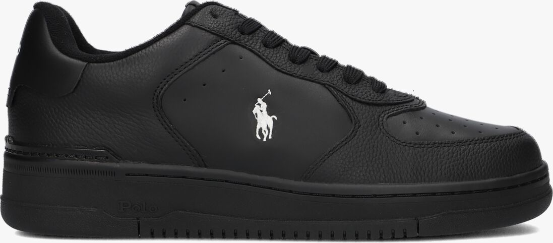POLO RALPH LAUREN zwarte polo ralph lauren lage sneakers masters court low top