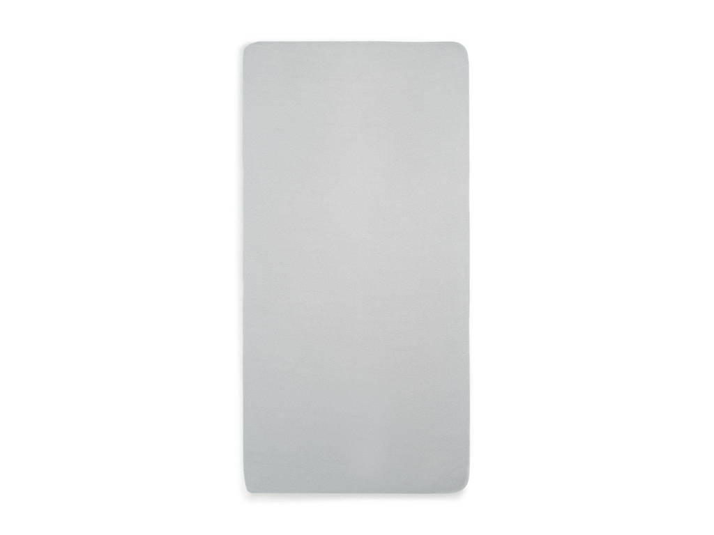 katoenen hoeslaken ledikant 60x120cm soft grey