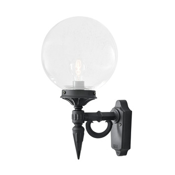Konstsmide wandlamp Orion matzwart