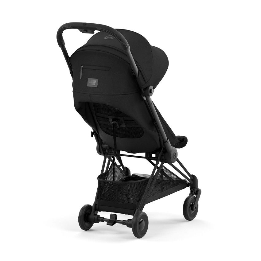 Poussette ultra-compacte Coya matt black/sepia black - Ecru