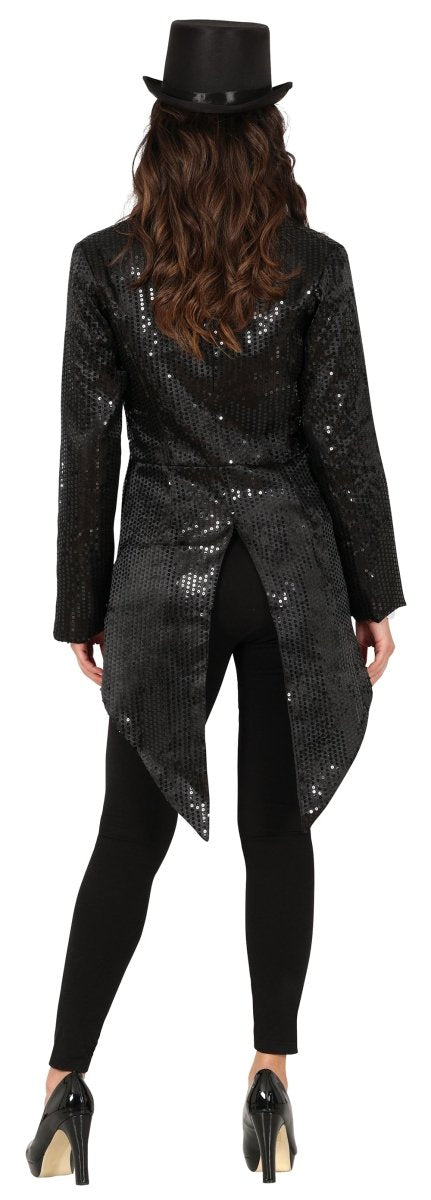 Zwarte Blazer Dames Pailletten
