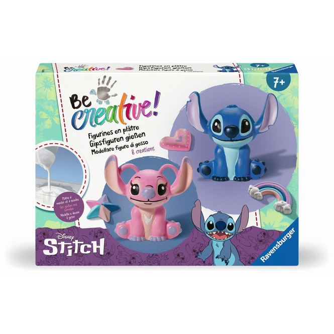 Be Creativ! - Disney Stitch - Bastelset - Gipsgießen