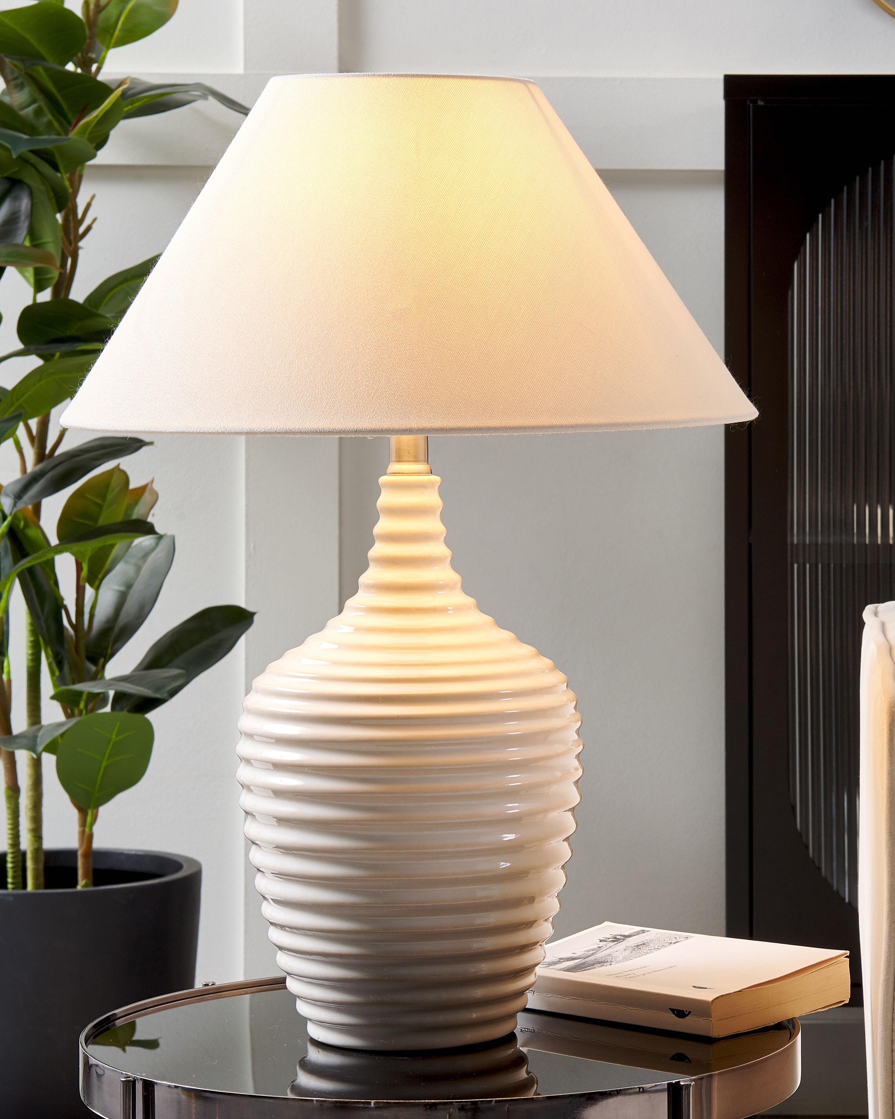 Tafellamp CELESTE Keramiek Beige