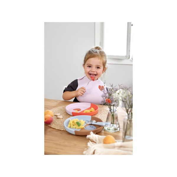Lässig Slab Silicone Happy Rascals Heart Lavender