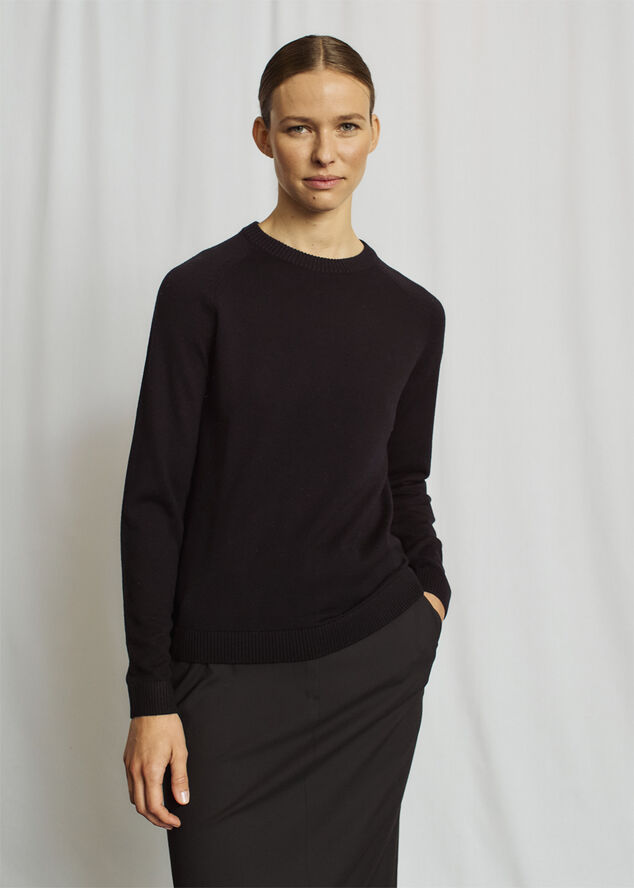 Bruun & Stengade BS Layla Regular Fit Knitwear Black