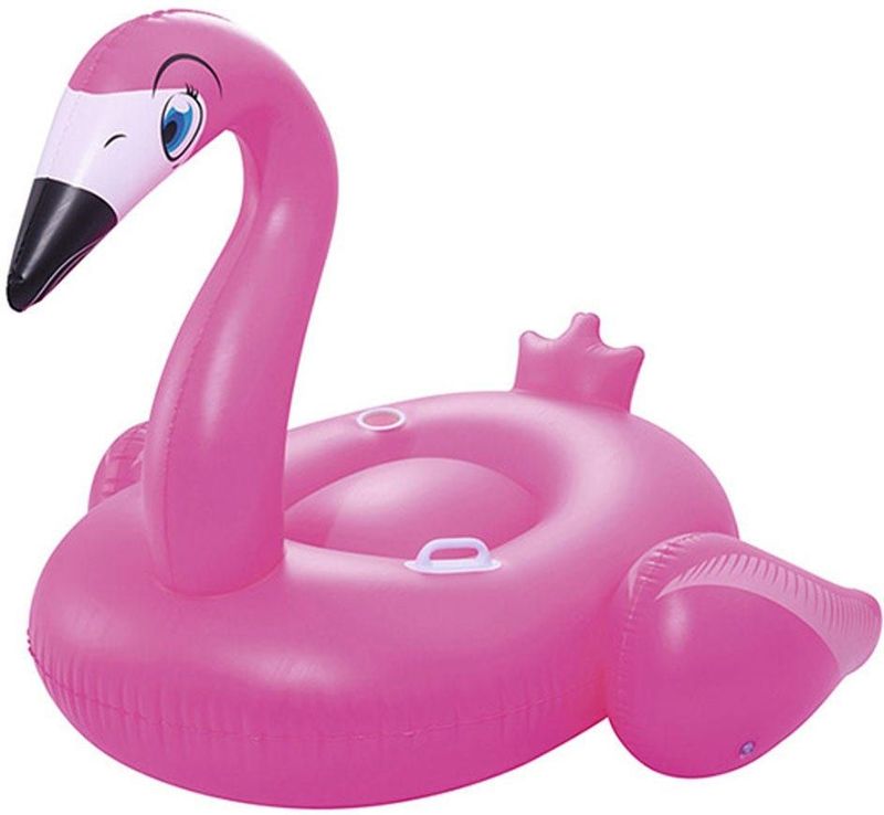 Bestway - Opblaasflamingo - Roze - Opblaasbaar Waterspeelgoed - 175 x 173 cm