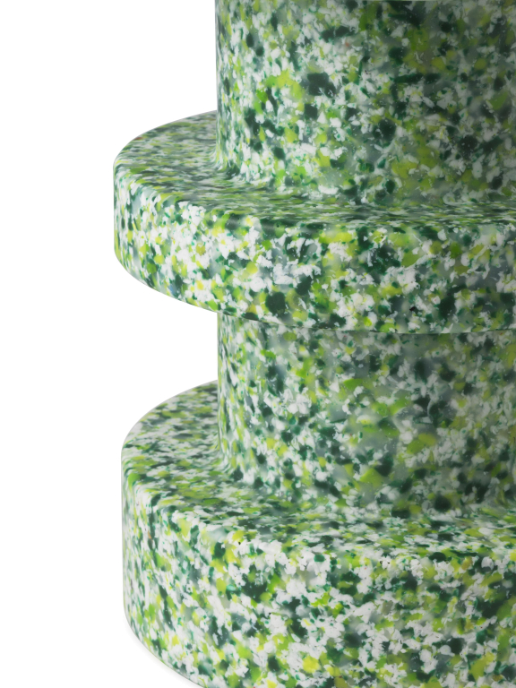 Normann Copenhagen Bit Stool Stack bijzettafel wit