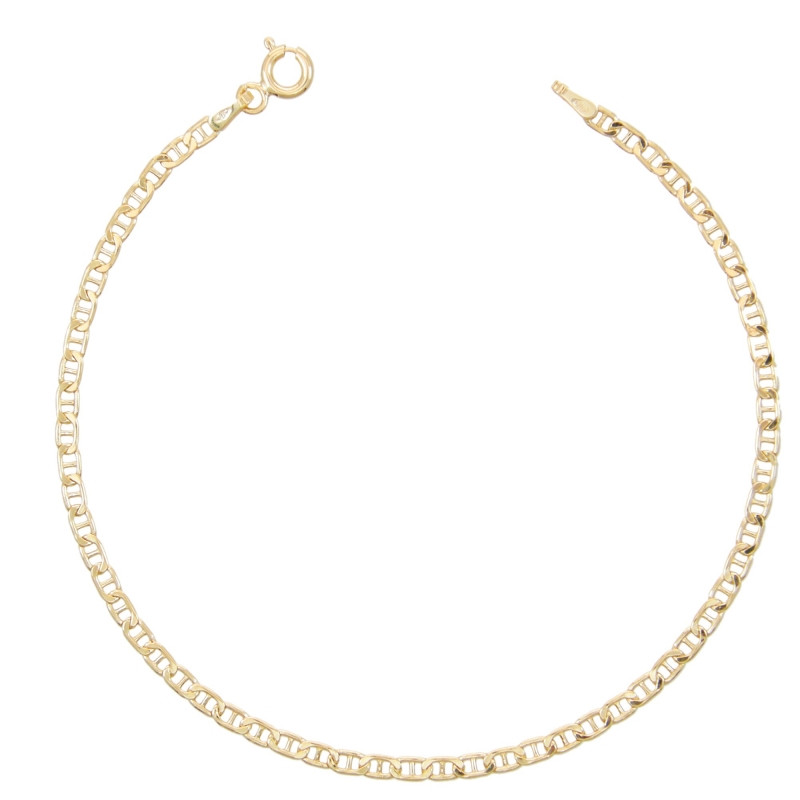 Bracelet Femme Or Jaune - Maille Marine