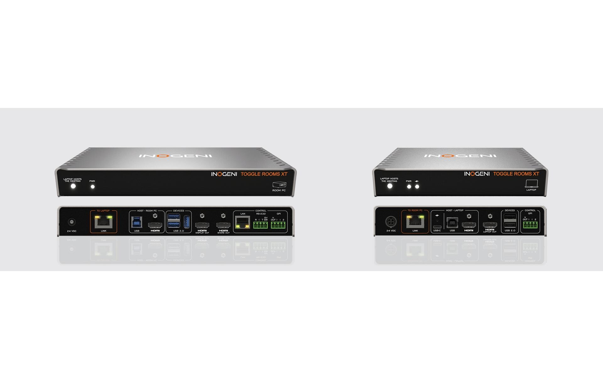 TOGGLE-ROOMS XT USB 3.0/HDMI - 3 PC Switcher<br>3 Host Switcher für USB/HDMI mit einer Erweiterung