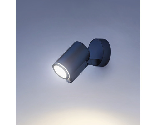 Steinel LED Sensor Wandspot 512 lm 3000 K instelbaar via Bluetooth en app Spot One SC antraciet