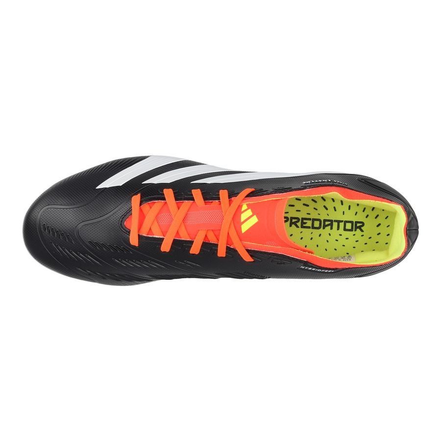 adidas Predator League MG Solar Energy - Noir/Blanc/Rouge