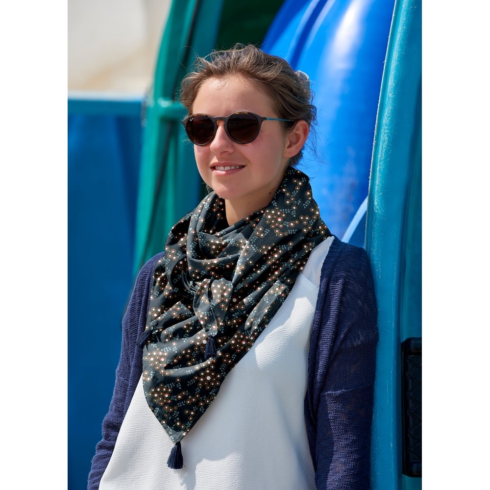 Foulard Pompon Lucioles
