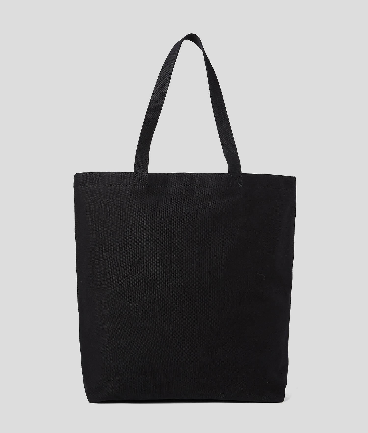 CABAS EN TOILE AVEC EMPIÈCEMENT À LOGO KLJ