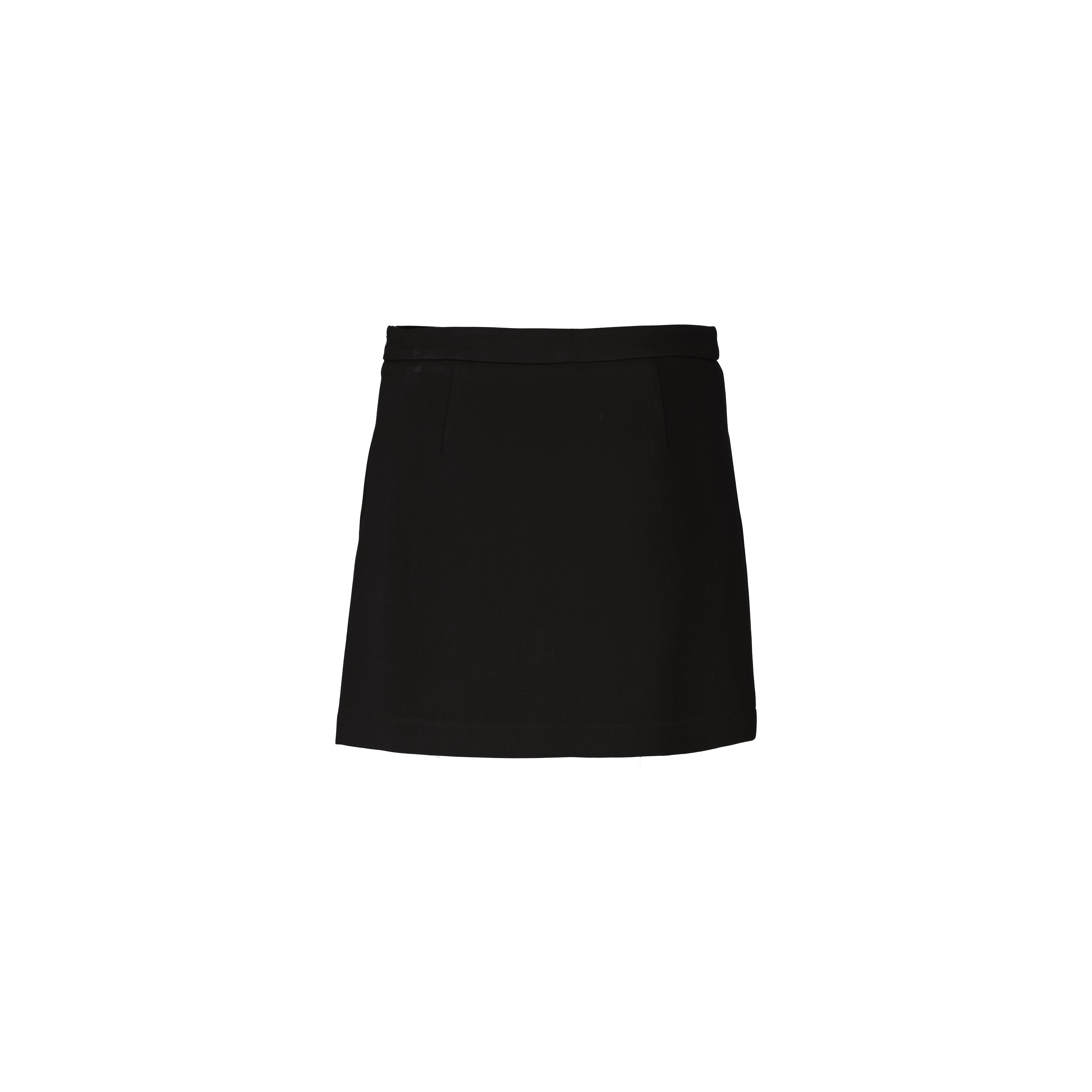 Mini aba com decorações. - Negro