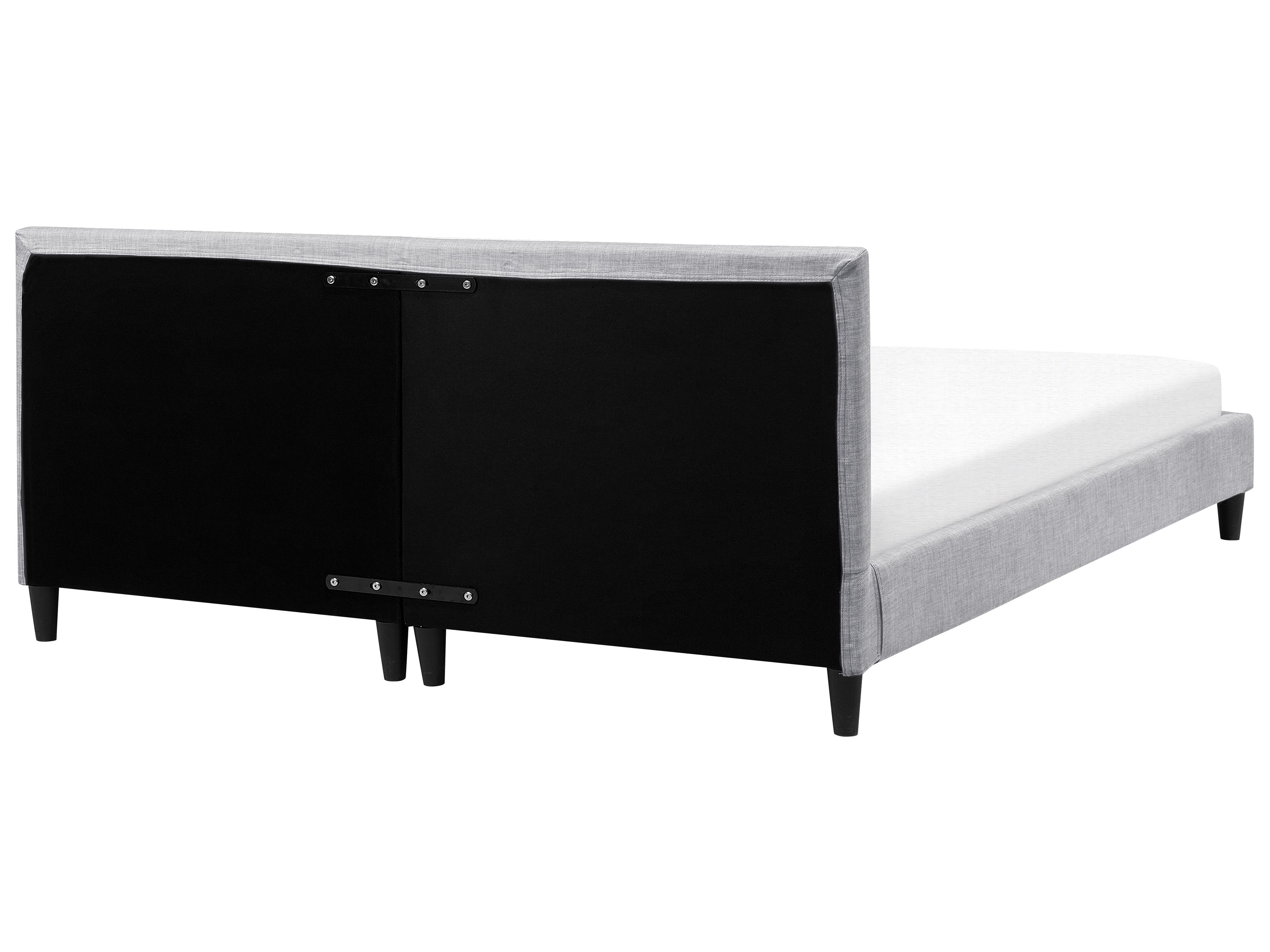 Bedframe hoes FITOU 180 x 200 cm Lichtgrijs