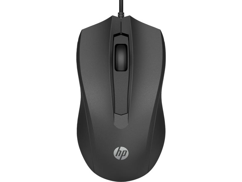 HP Maus 105 Verkabelte Arbeitsmaus mit optischem Sensor im kompakten Design