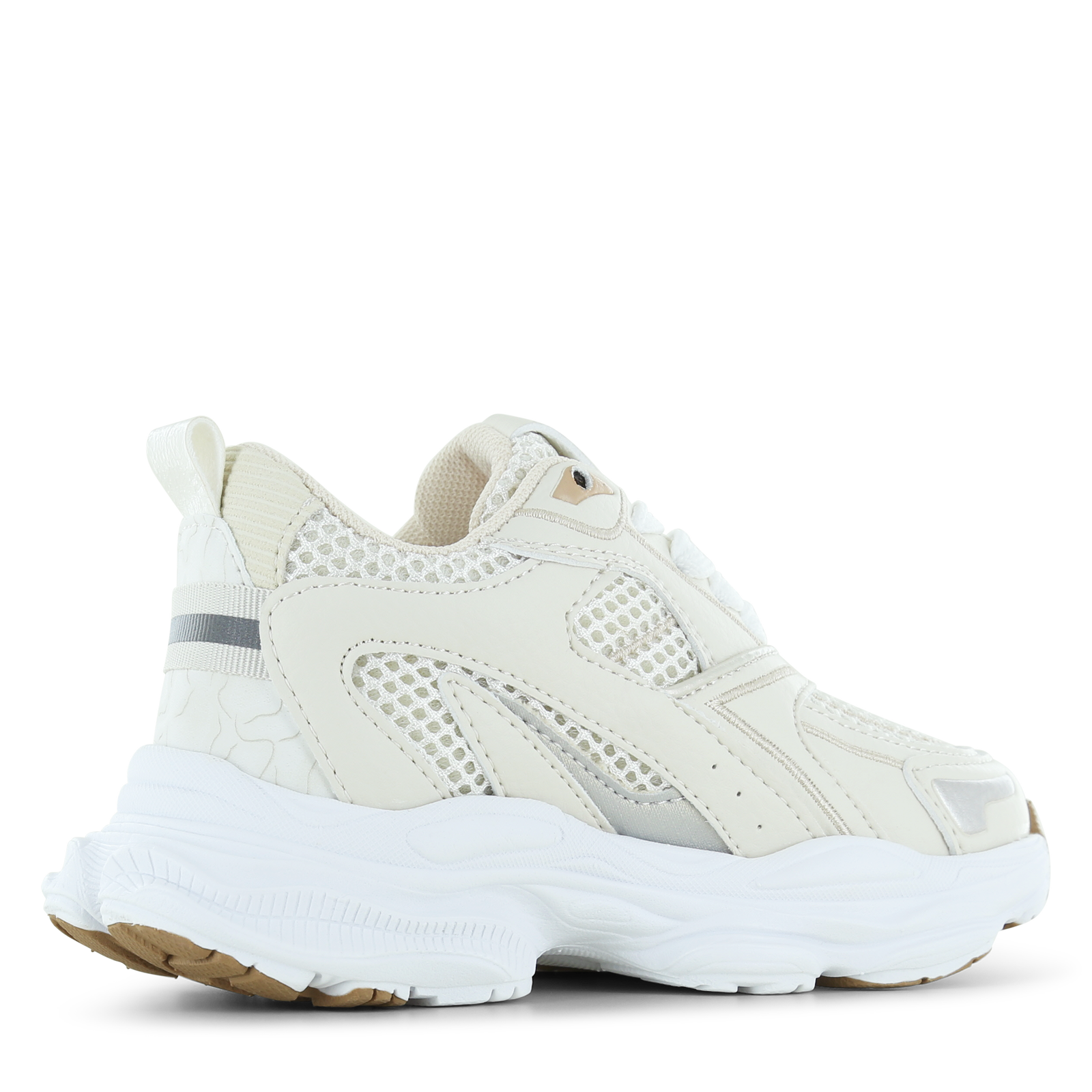 Shoesme beige-goldene Sneaker