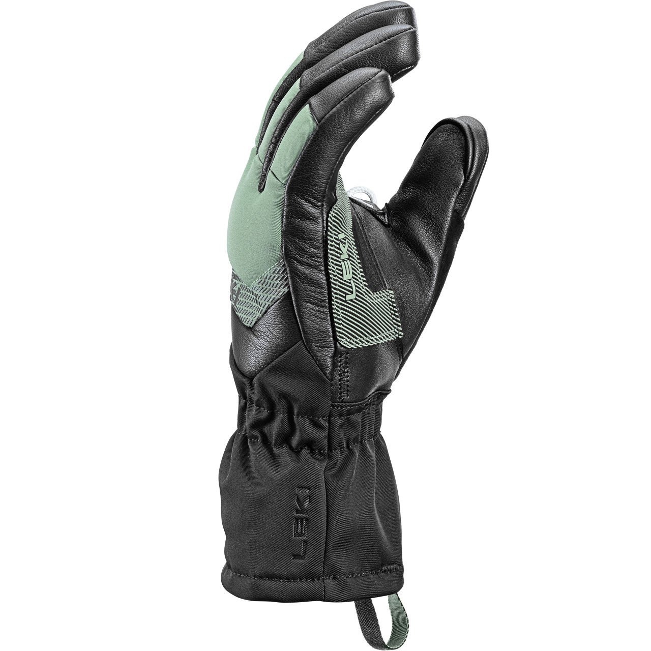 Leki Damen Handschuh GRIFFIN BASE 3D black/dusty green | Skihandschuhe | Skibekleidung | Damen | XSPO-Fashion