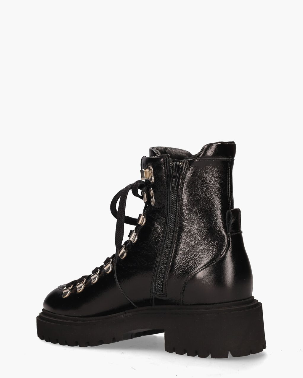 Nubikk Frankie Mountain Zwart Dames Veterboots