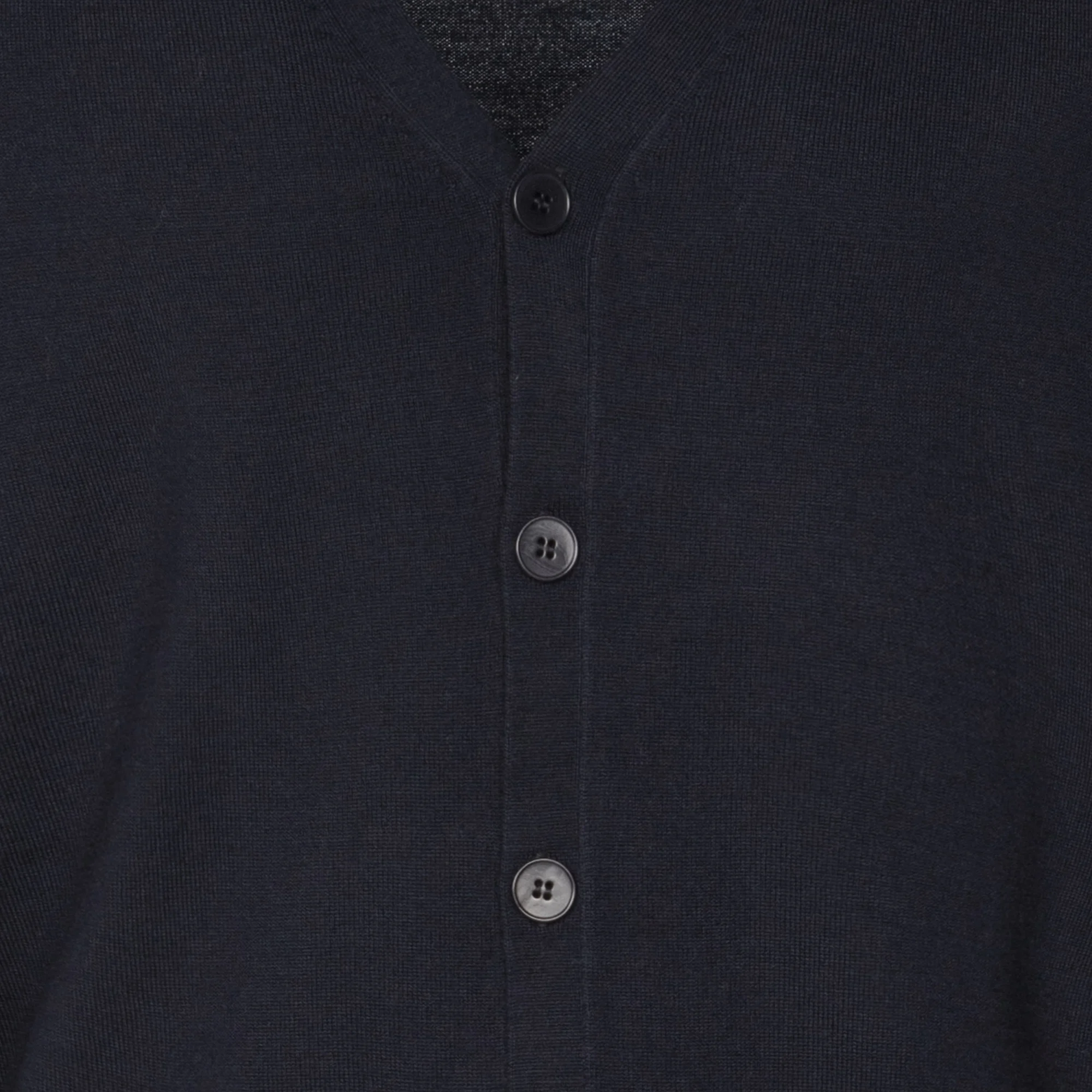 Gilet ouvert en laine | Bleu