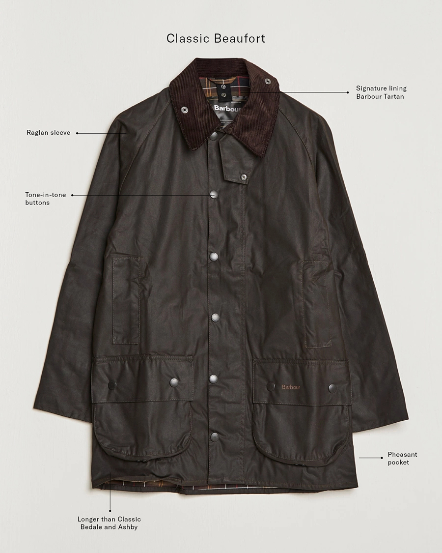 Barbour Lifestyle Classic Beaufort Jacket Olive