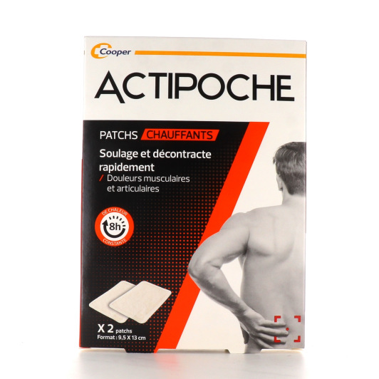 Patchs chauffants Actipoche Chaud
