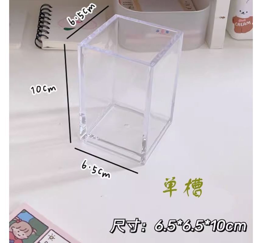 Yogow - Transparante acryl bureau-organizer (verschillende ontwerpen)