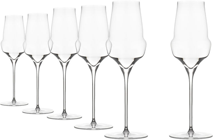 Stölzle Lausitz Champagneglas CoCoon 340ml, 6 STK Klar