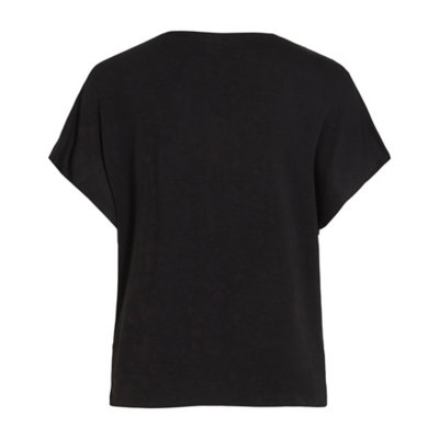 Tee-shirt à manches courtes femme Viellette NOIR VILA
