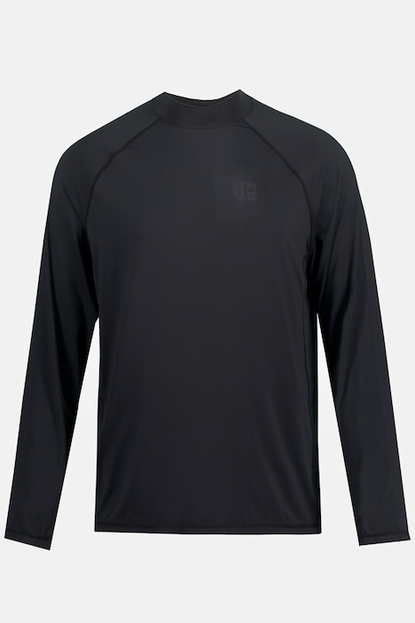 JAY-PI Langarmshirt, Fitness, Stehkragen, Print