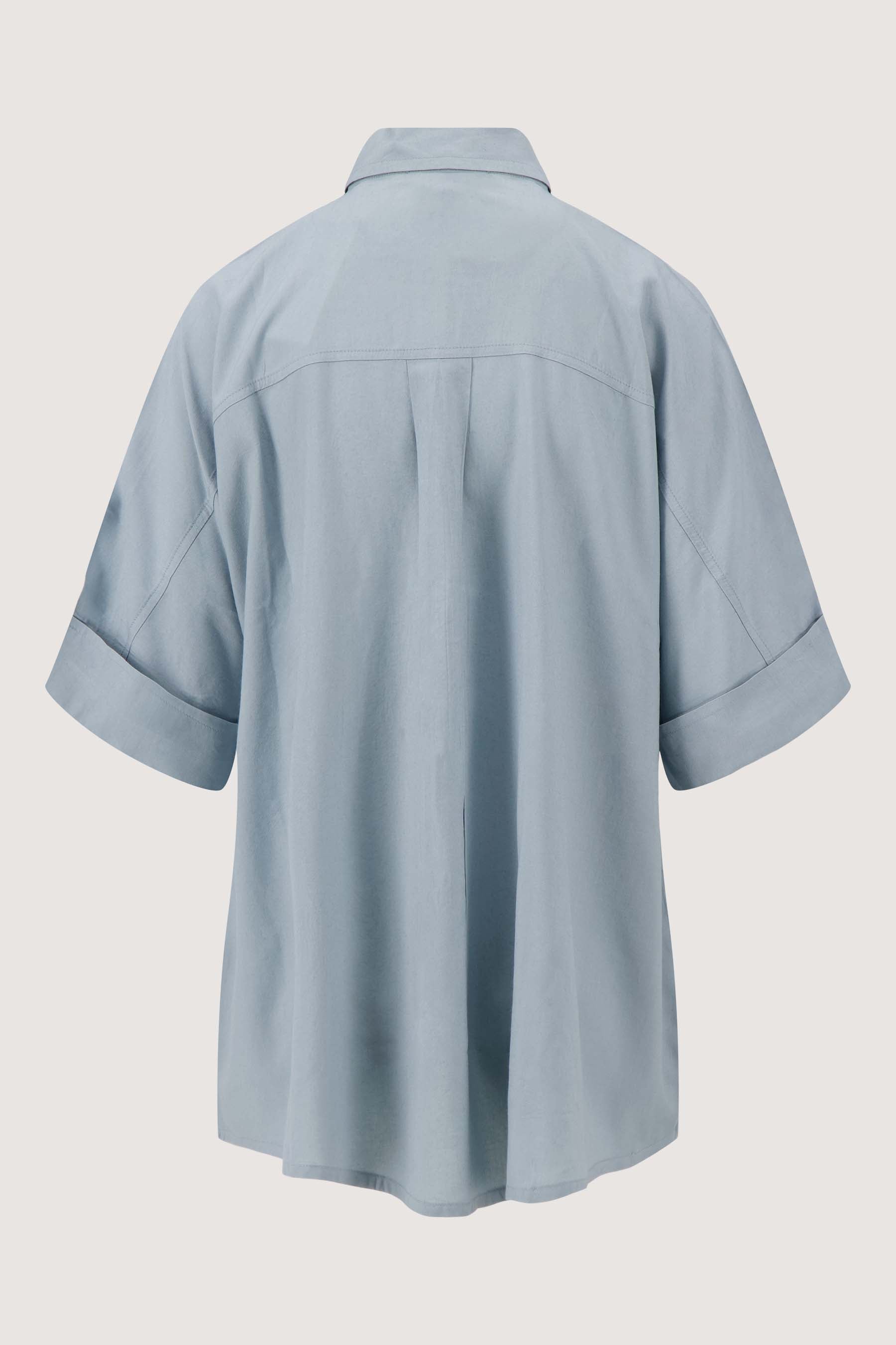 boxy model blouse