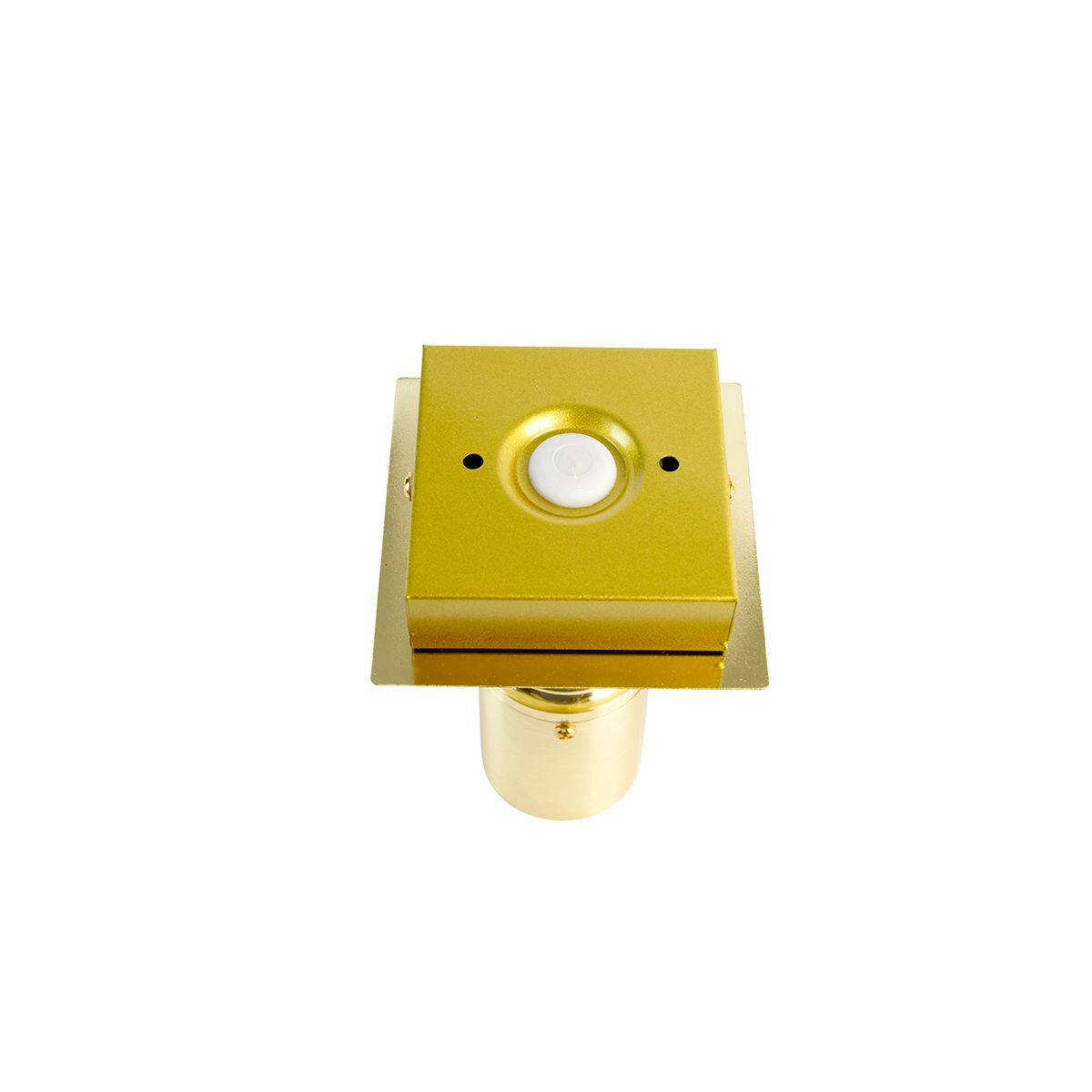 Moderne badkamer spot messing vierkant IP44 - Ducha