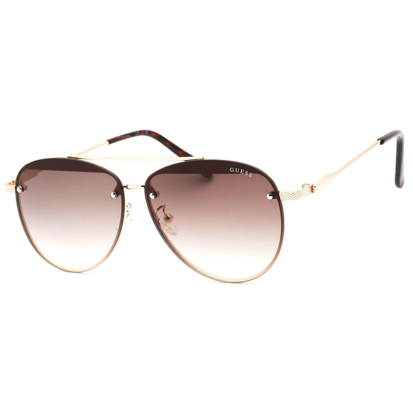 Guess Lunettes de soleil Femme dorées