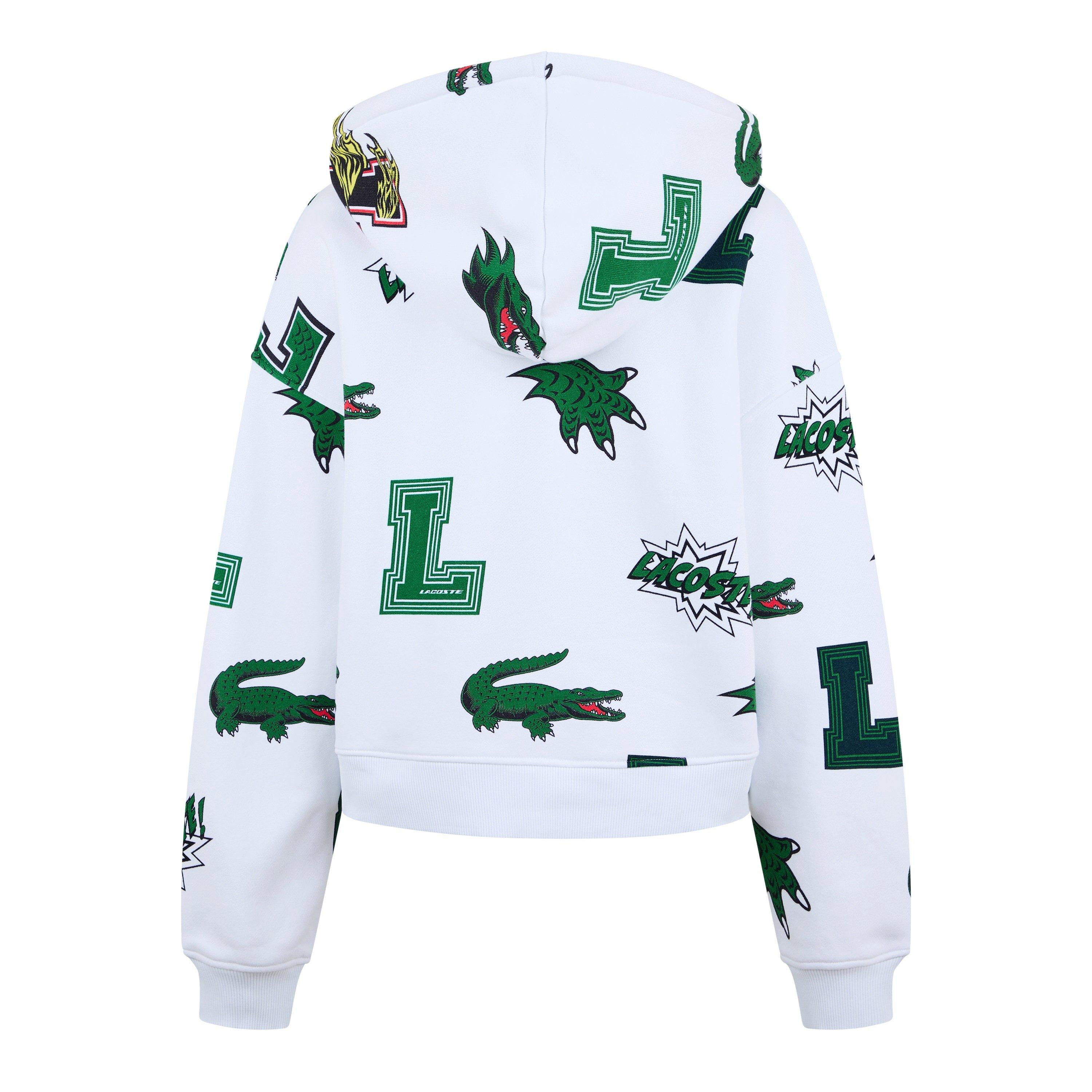 Lacoste All Over Print Hoodie