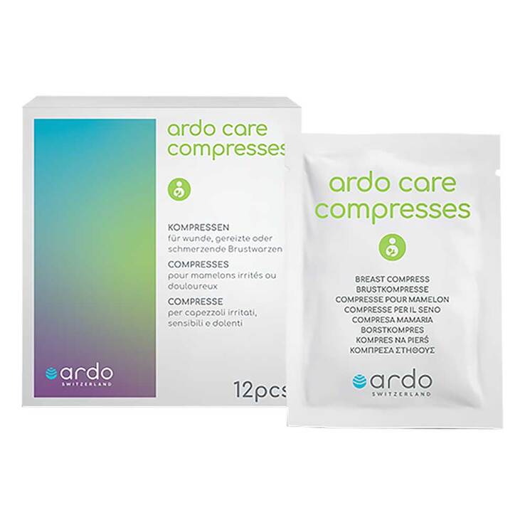 Ardo Care Compresses für wunde schmerz.Brustwarzen, 12 St