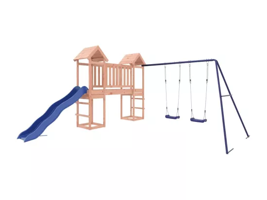 Aire de jeux d'extérieur bois massif de douglas
