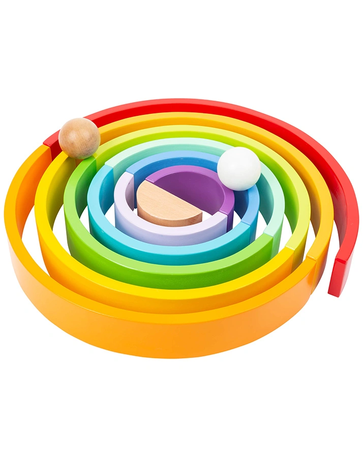 Holzbausteine REGENBOGEN XL 14-teilig aus Holz